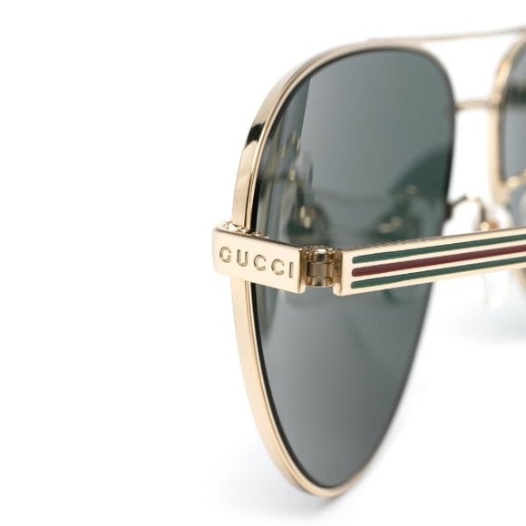 Gucci Pilot Frame Sunglasses - Picture 3 of 10